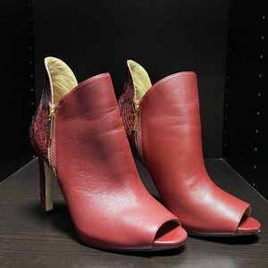Michael Kors Alane Open Toe Bootie